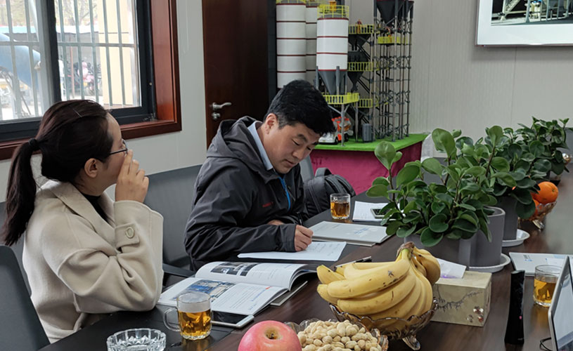 埃及EL ARISH CEMENT COMPANY考察鄭州國恒機械